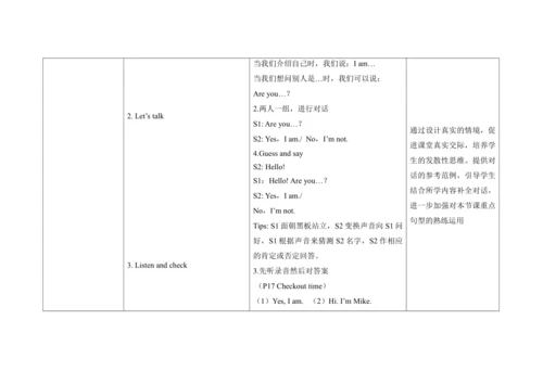 Unit 2 I'm Liu Tao C Letter time 单元整体教学设计