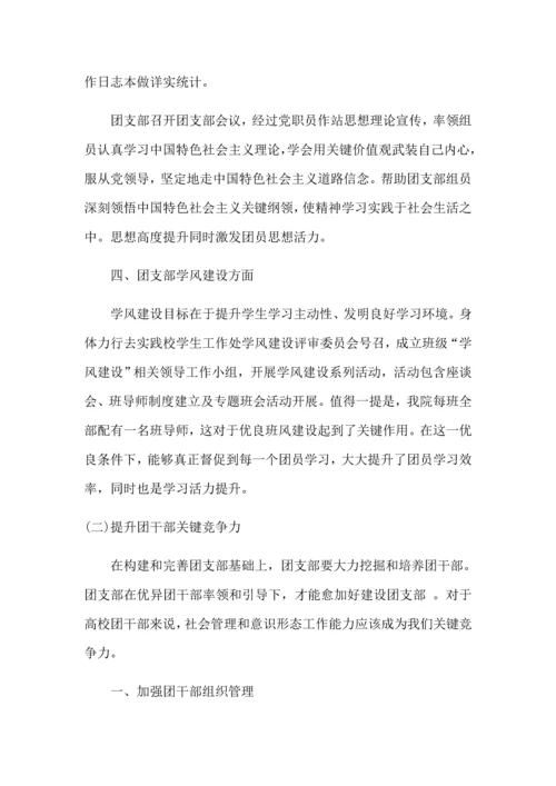 创建提升活力团支部实施专业方案.docx