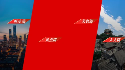 这里是北京城市介绍通用PPT模板