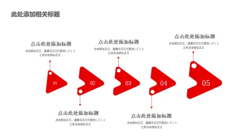 红色大气公司企业新闻发布会通用PPT模板