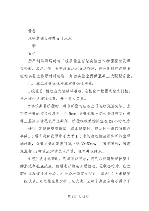 预防坍塌专项方案(人工挖孔桩) (2).docx