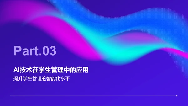 紫色科技风教育培训AI技术PPT模板