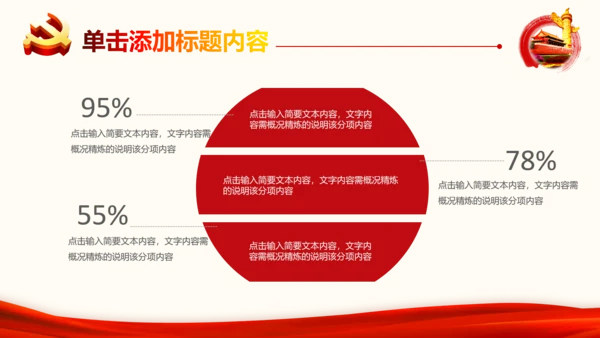 2017党政代表大会党政通用PPT模板
