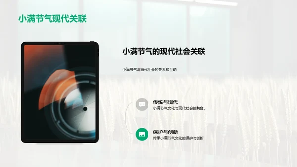 小满节气新媒传达艺术