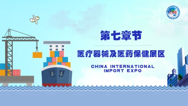 中国国际进口博览会海关通用PPT模板