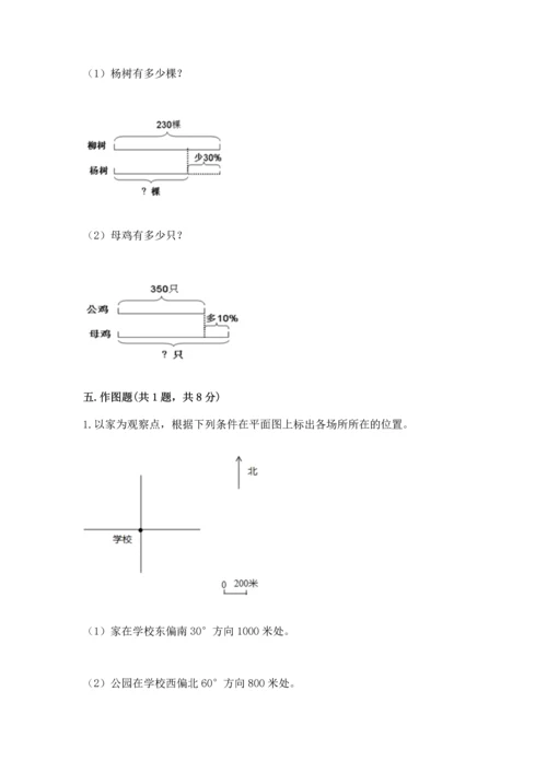 小学六年级上册数学期末测试卷含完整答案（全优）.docx