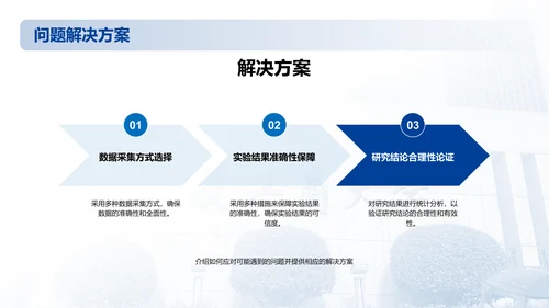 蓝色商务现代重庆工商大学本科毕业答辩PPT模板