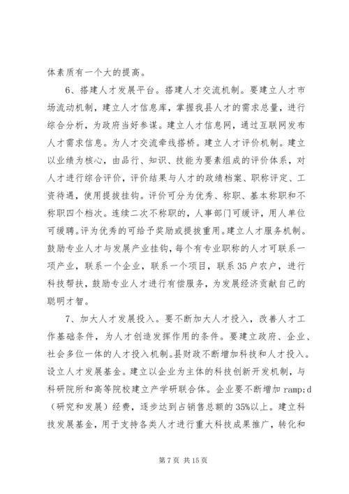 人才引进调研报告范文.docx