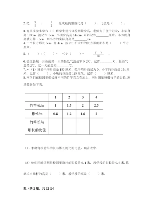 西师大版数学小升初模拟试卷（典优）.docx