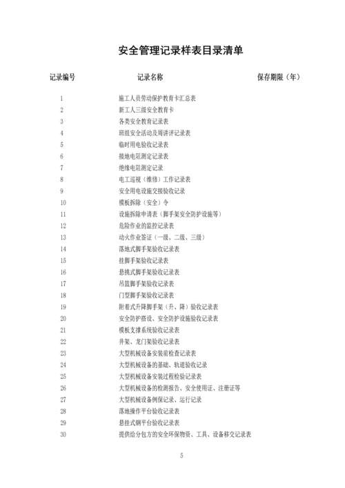 工程质量、环境、职业健康安全三标一体化管理体系运行记录表格汇编(182页)2.docx