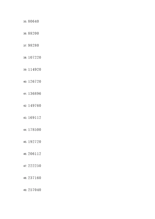 54道数学乘法除法计算题