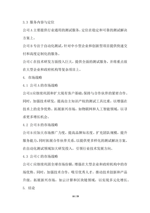 软件测试和质量保证行业营销方案.docx