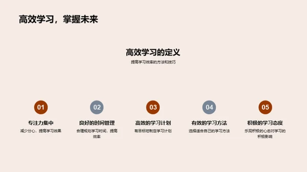 学习效率提升之道