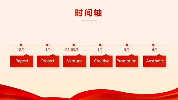 红色喜庆公司联欢晚会年会策划动态PPT模板