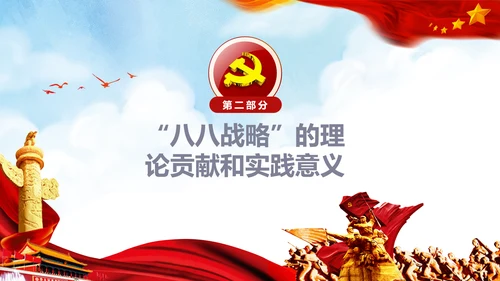 微党课党校党建浙江八八战略学习解读PPT