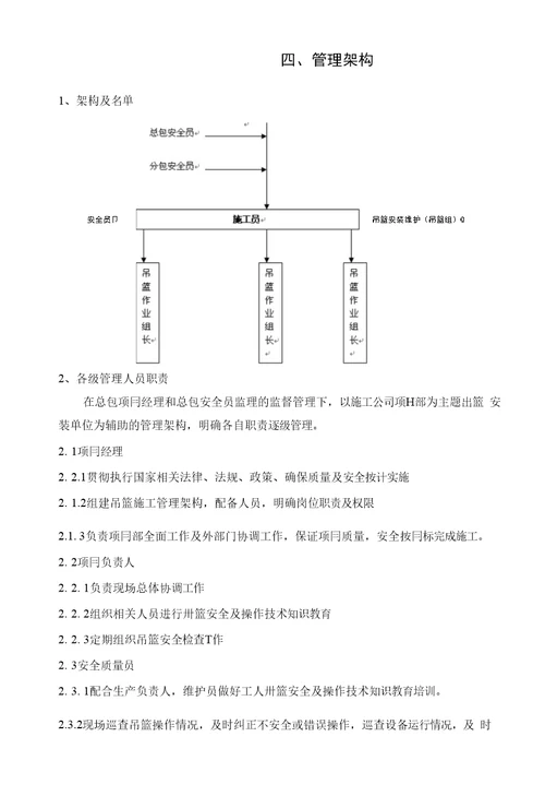 吊篮施工方案