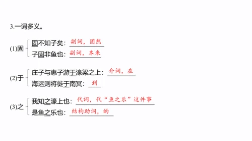 第21课《庄子》二则《庄子与惠子游于濠梁之上》课件(共28张PPT)