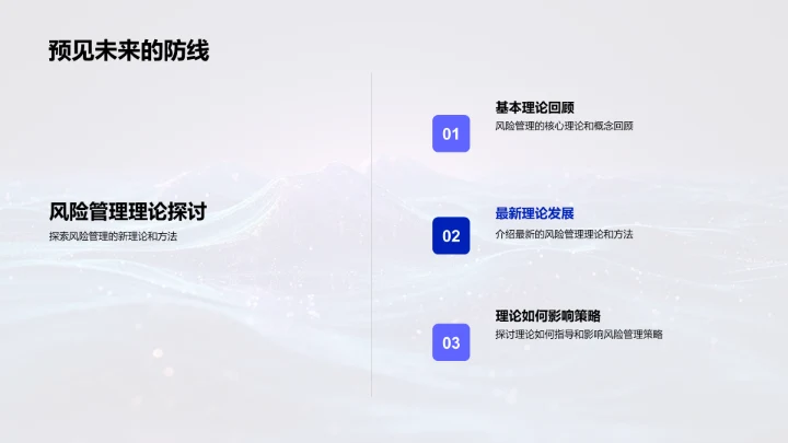风险管理新策略培训PPT模板