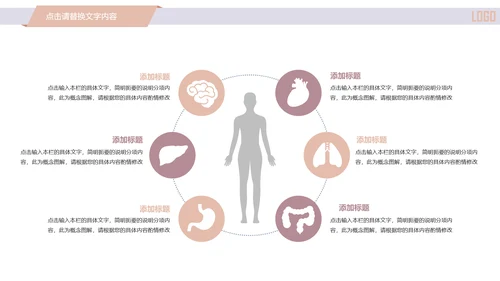 精美简约时尚医学医疗行业ppt动态模板