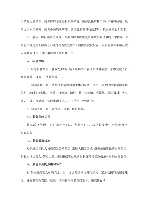 应急组织救援预案.docx