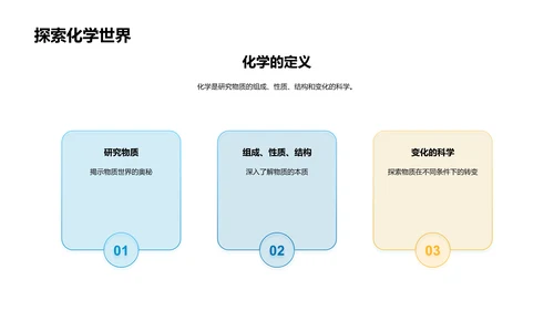 化学知识探索