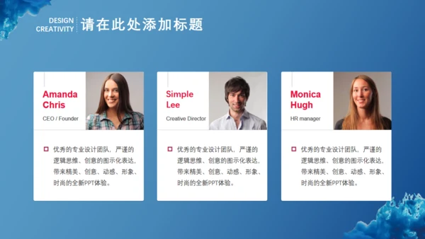 欧美风微立体商业计划书通用PPT模板