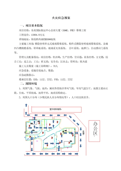 火灾应急预案