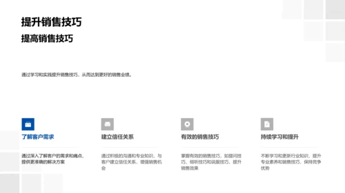 保险销售专业技巧PPT模板