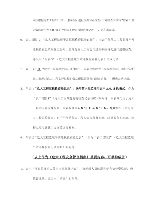 危大工程安全管理档案.docx