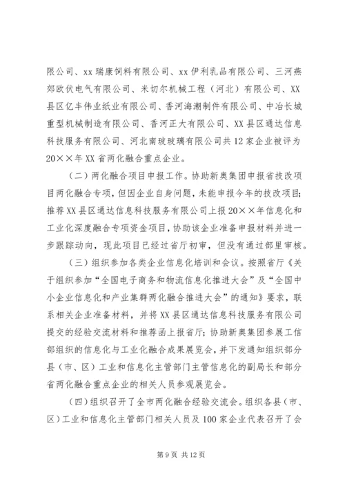 某市信息化工作总结及计划 (5).docx