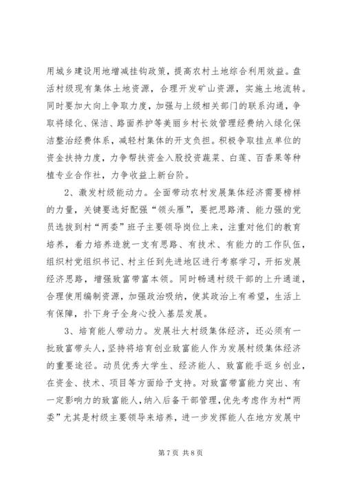 发展壮大村级集体经济调研报告 (3).docx