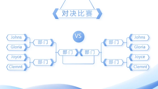 蓝色大气终工作总结商务PPT