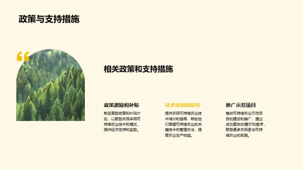 可持续农业：创造绿色未来