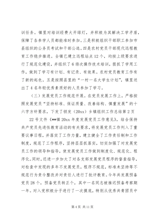 乡镇组织工作总结_1.docx