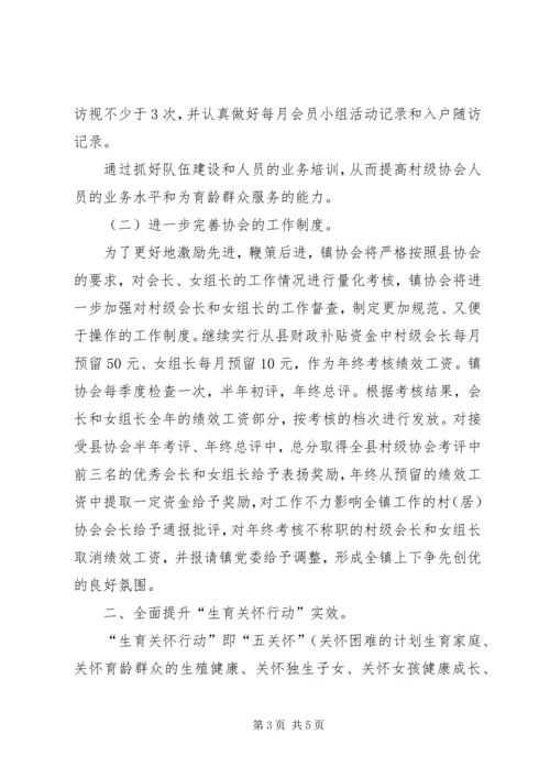 乡镇某年计生协会工作计划书.docx