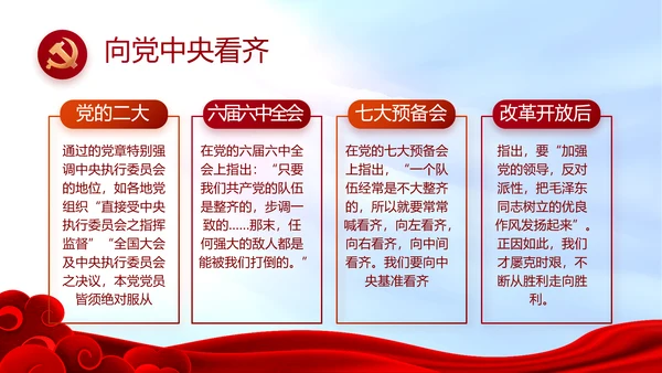 红色喜庆背景热烈欢迎上级领导莅临指导PPT
