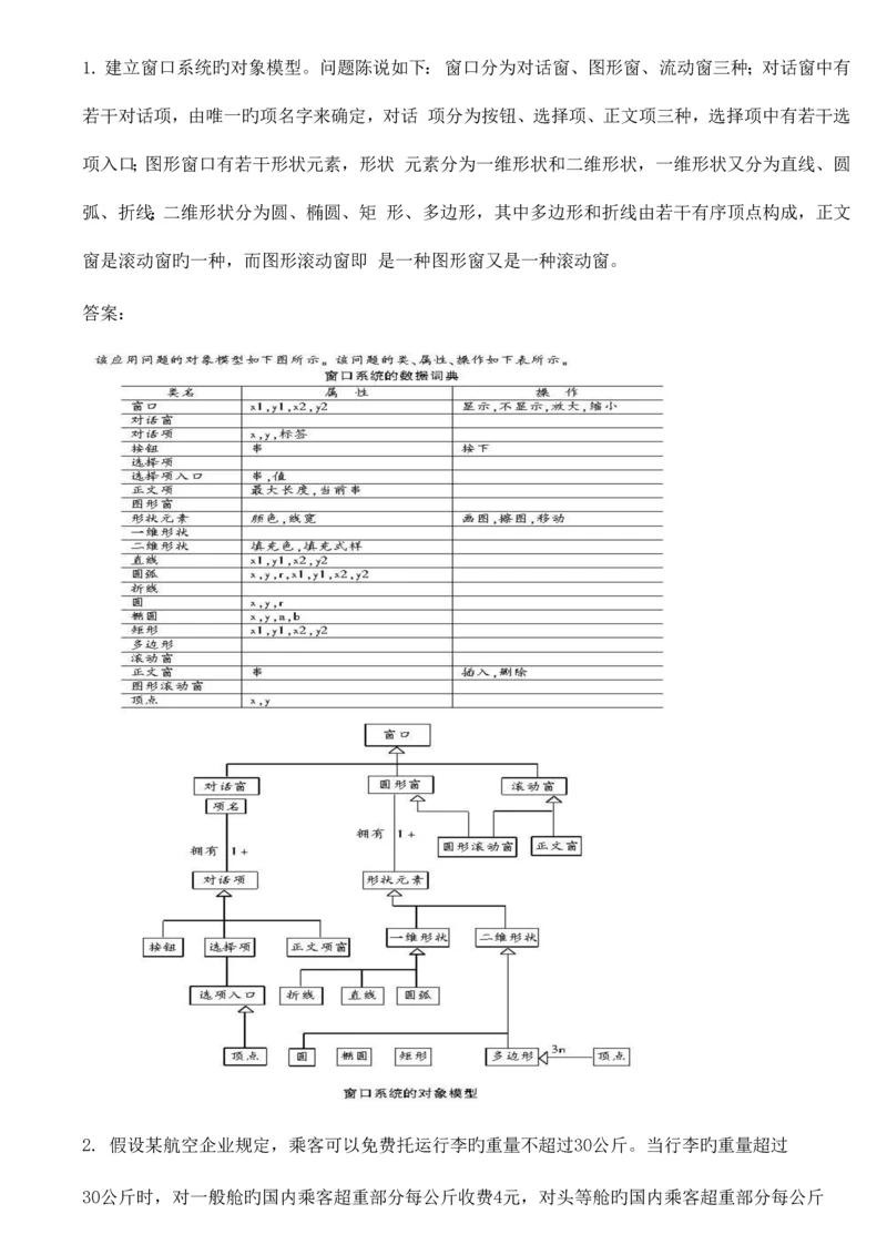 软件工程期末复习应用题.docx