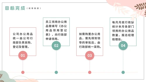 简约莫兰迪色人事部月末工作总结PPT模板