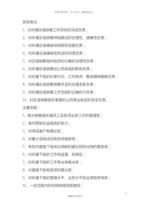 销售部管理规章制度.docx
