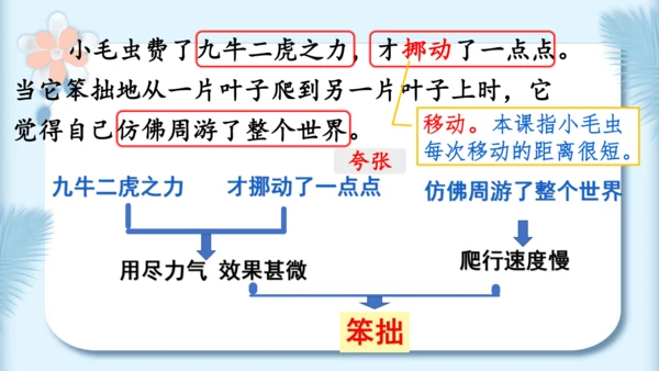 22.小毛虫（第二课时）教学课件