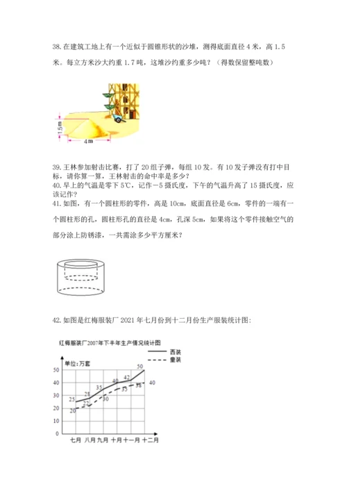 六年级小升初数学应用题50道精品【考点梳理】.docx