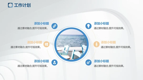 欧美简约风工作总结汇报