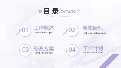 紫色梦幻医美商业计划书动态PPT