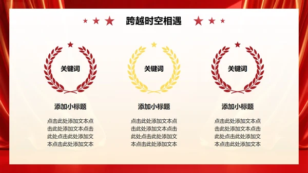 红色党政风红星照耀中国读书笔记分享PPT模板