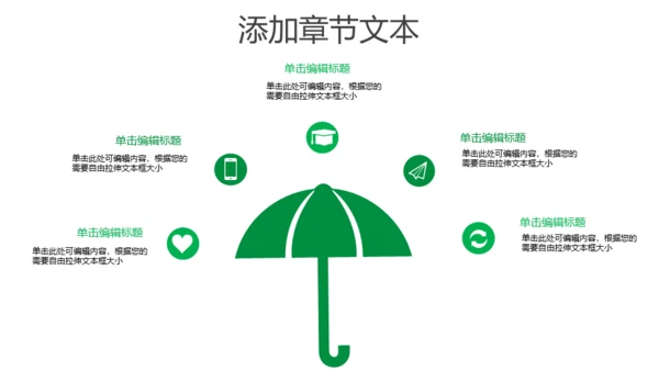 绿色生态环境保护绿水青山通用PPT模板