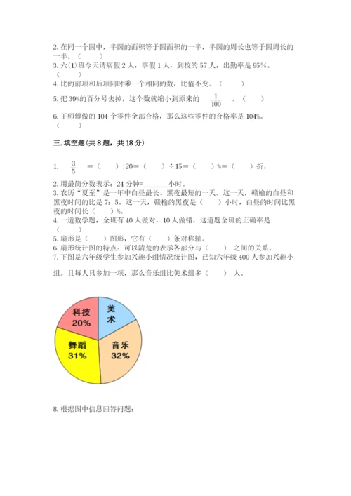 小学六年级数学上册期末考试卷精品（考试直接用）.docx