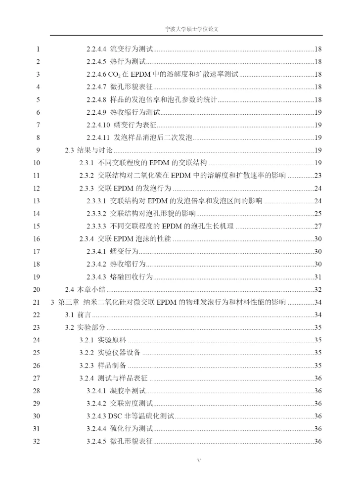 8400580_郑皓_微交联三元乙丙橡胶泡沫的高压流体发泡行为及其材料性能研究_毕业论文4.docx