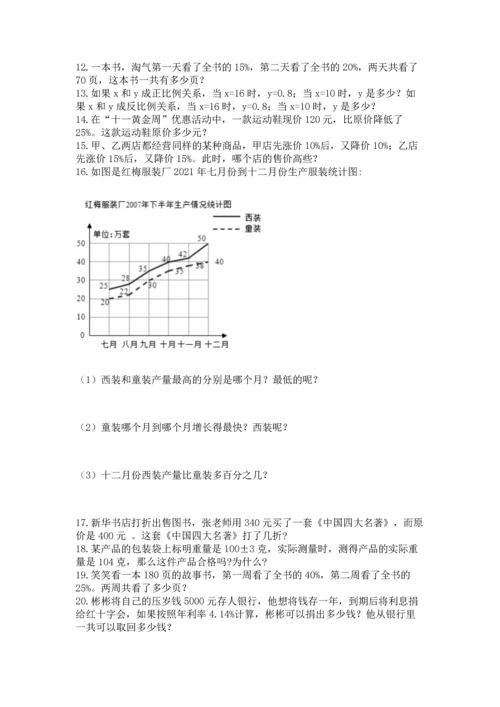 小升初数学应用题50道【夺冠系列】.docx