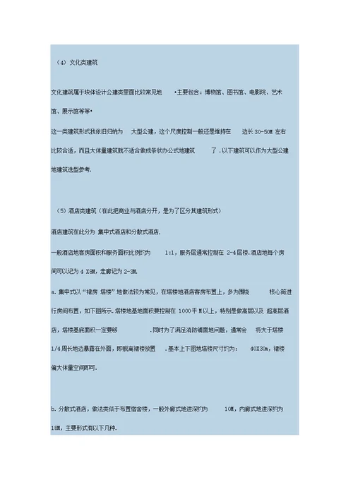 规划快题中的建筑尺度把控技巧