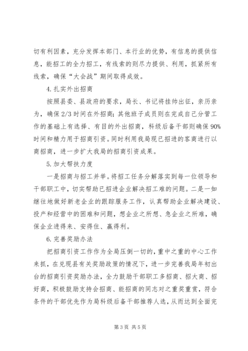 交通办招商引资百日会战实施方案.docx